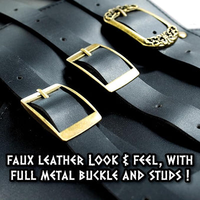Faux Leather Gladiator Belt - Costume Accessory - Chicago Costume Company