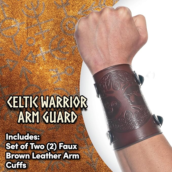 Celtic Warrior Arm Guard - Costume Accessory - Chicago Costume Company