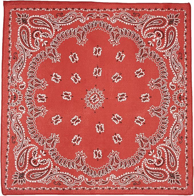 21" Red Bandanna