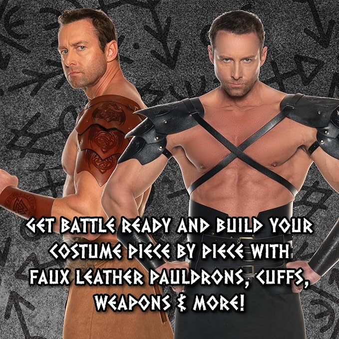 Viking Warrior Arm Guards - Costume Accessory - Chicago Costume Company