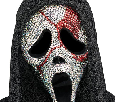 Bloody Bling Ghost Face - Adult Mask