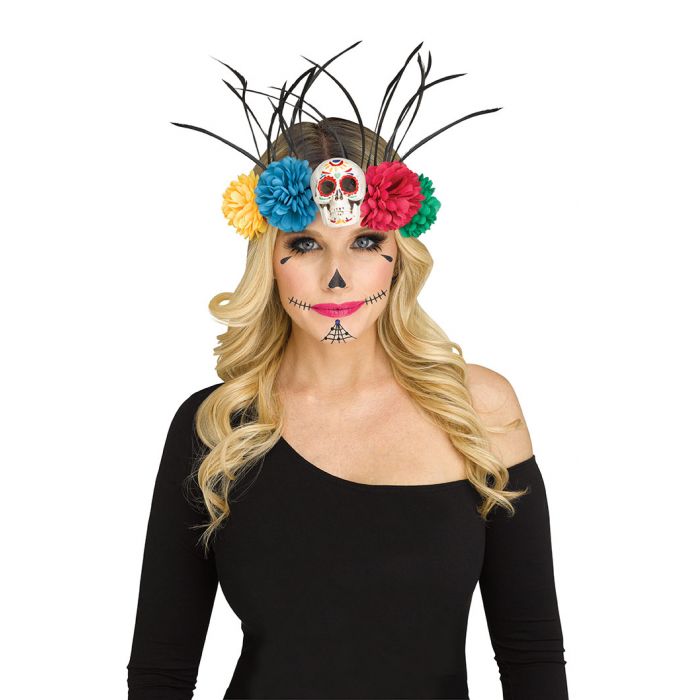 Day Of The Dead - Adult Headpiece