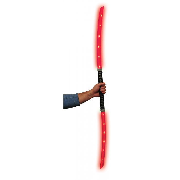 22" Light-Up/Sound FX - Dual Ninja Sword Prop Set