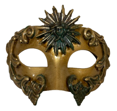 Atlantis Eye Mask - Gold