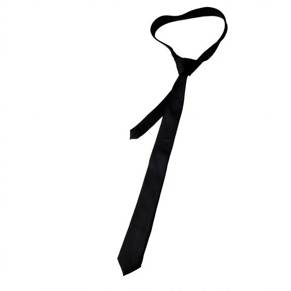Satin Black Tie