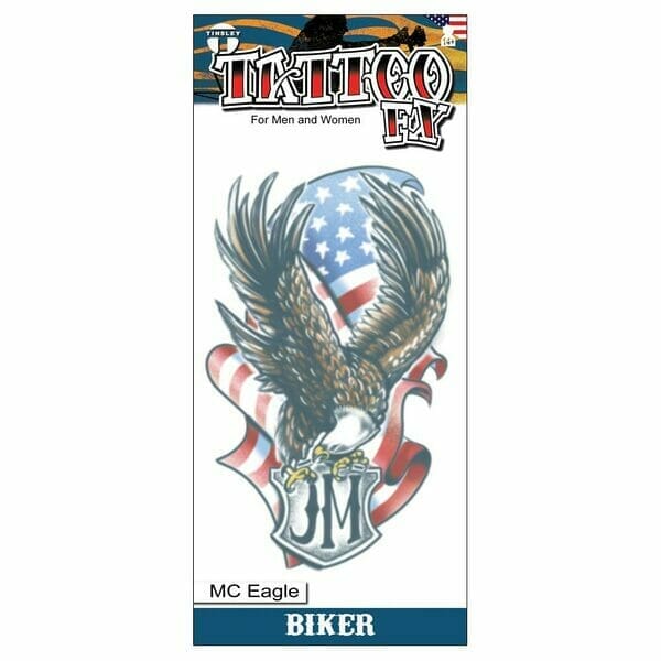 Temporary Tattoo- Biker- MC Eagle