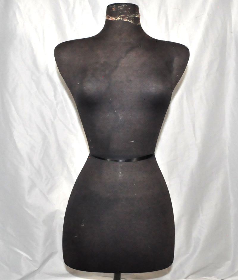 Black Fabric 3/4 Female Display Form - Chicago Costume Company