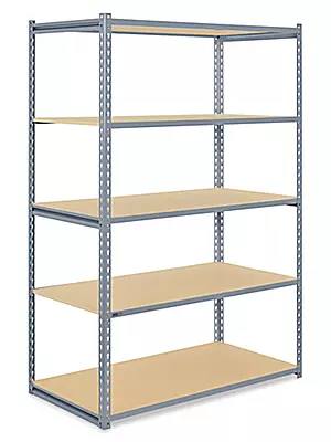 ULINE Boltless Shelving with 5 Shelves- Used/ Good Condition (Local Pickup Only) - Chicago Costume Company