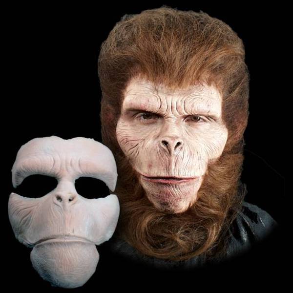 Classic Chimp Foam Latex Prosthetic Mask