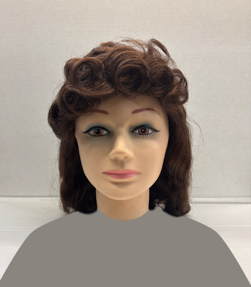 Ladies Curly Mullet - Adult - Chicago Costume Company