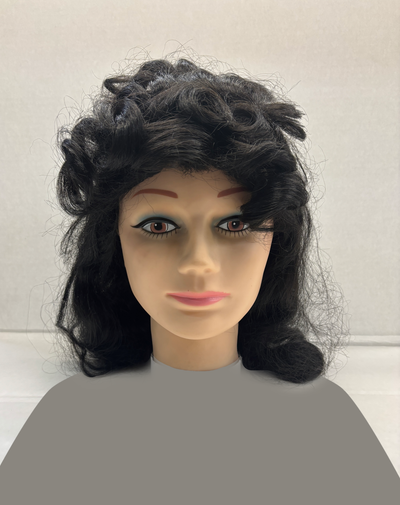 Ladies Curly Mullet - Adult - Chicago Costume Company