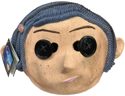 Deluxe Coraline - Adult Latex Mask