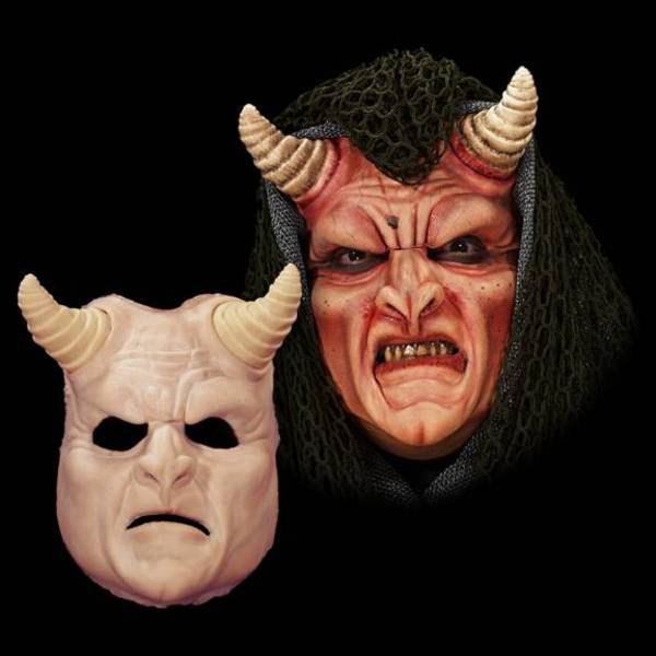 Demon / Devil Foam Latex Prosthetic Appliance Mask