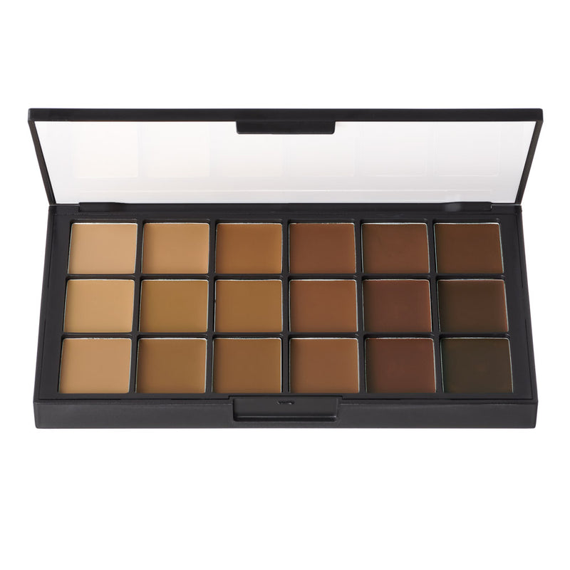 Matte HD Foundation Palette - Olive Brown