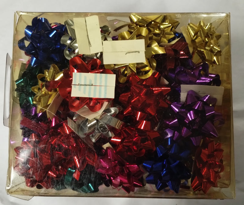 100pc Miniature Gift Bows - Assorted