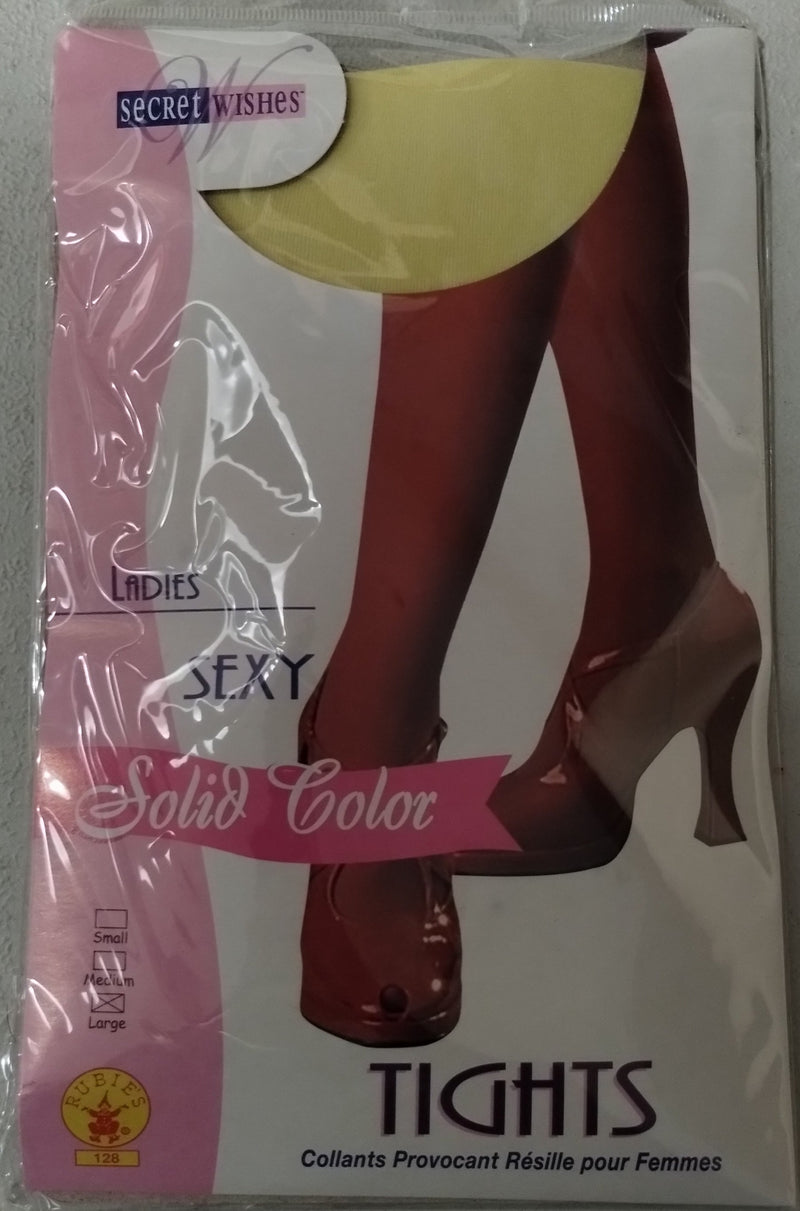 Adult Tights - Yellow