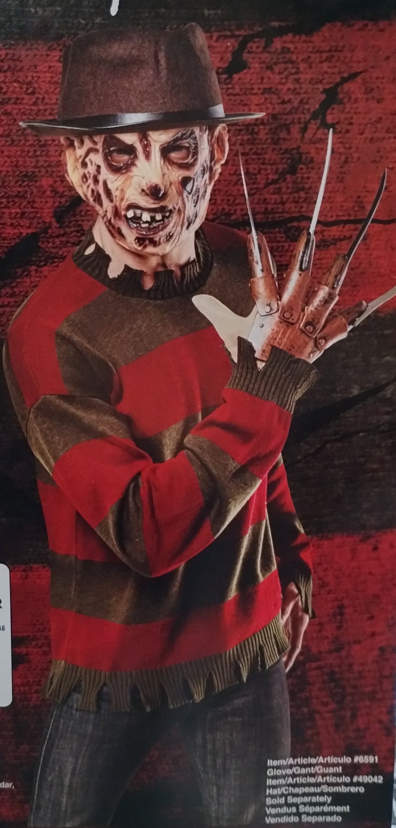 Freddy Krueger - Adult Costume