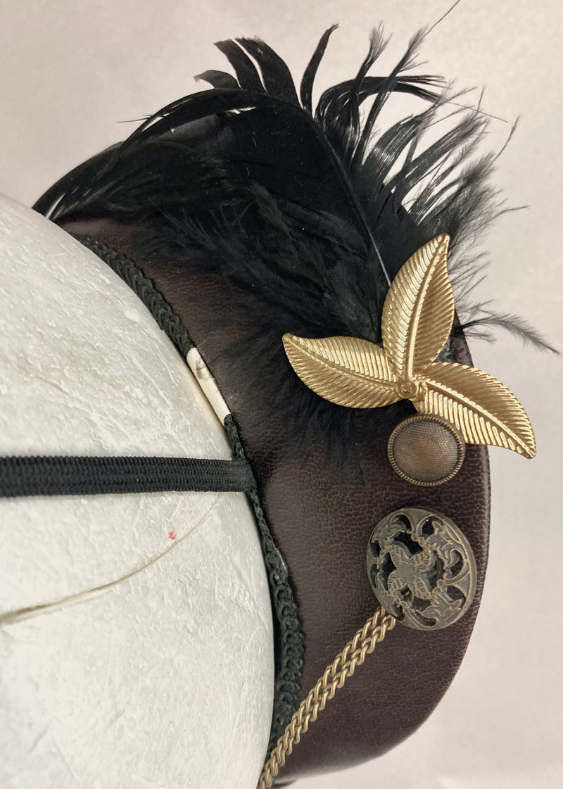 Mini Barrelque Mini Burlesque Steampunk Pirate Hat – Chicago Costume Company