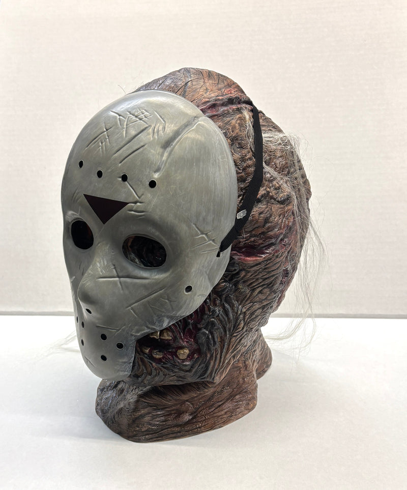 Deluxe Jason Voorhees - Adult Latex Mask - Chicago Costume Company