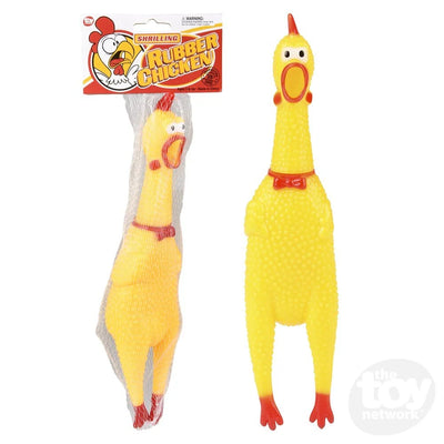 12" Screeching Rubber Chicken - Chicago Costume Company