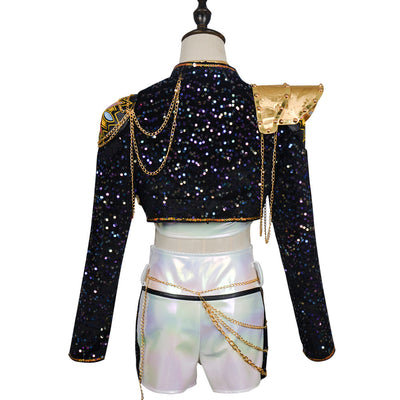 Rumi Black Concert - Prestige Child Costume