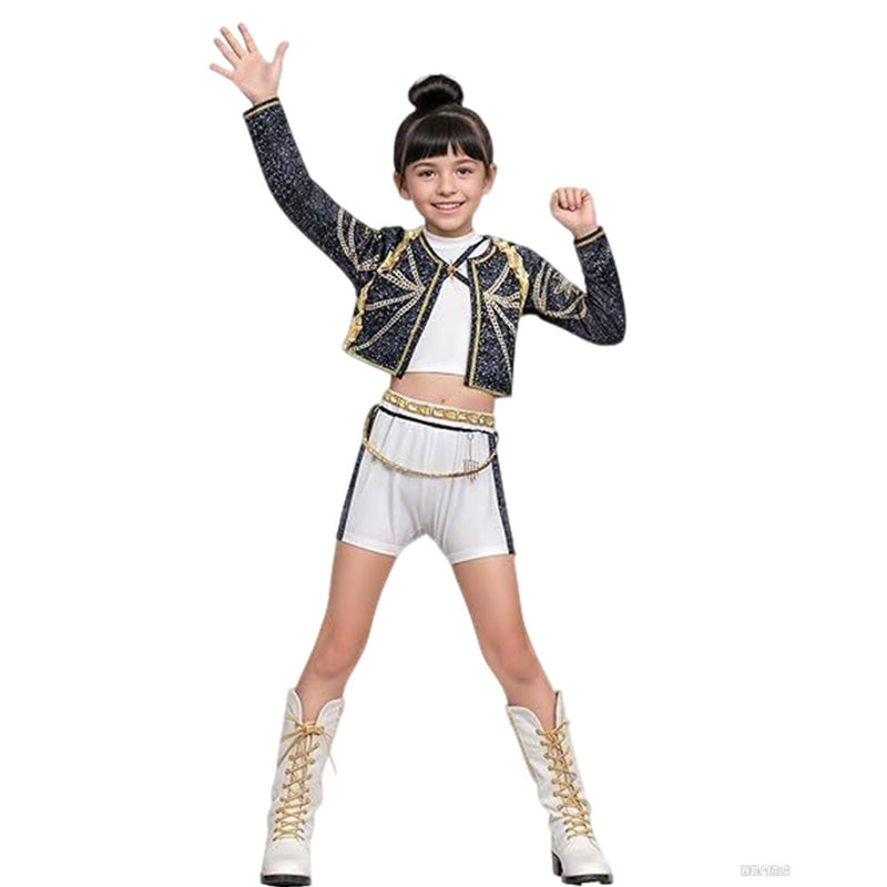 Rumi Black Concert - Child Discount Costume