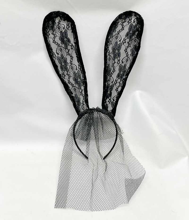 Lacy Bunny Ears w/Veil