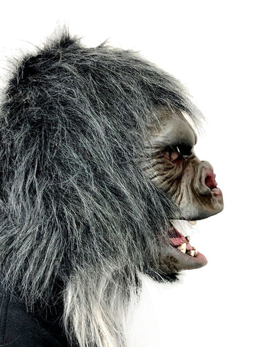 Gorilla Moving Mouth Latex Mask