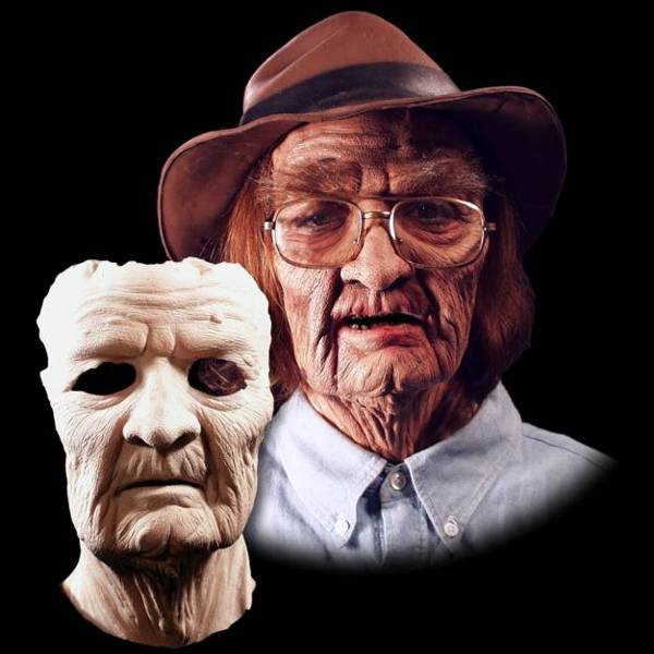 Old Age Foam Latex Prosthetic Mask