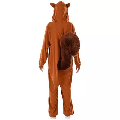 Squirrel Zipster - Adult Costume