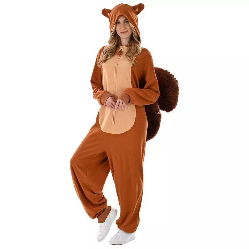 Squirrel Zipster - Adult Costume