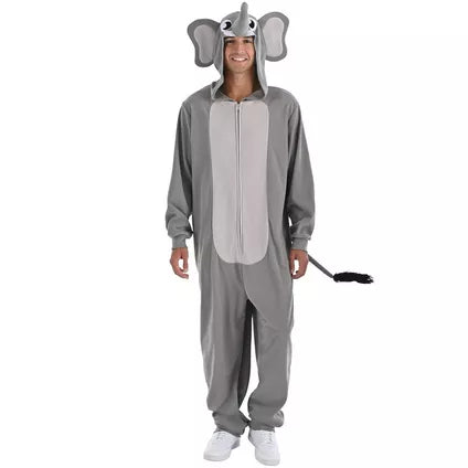 Elephant Zipster - Adult Costume