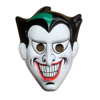 PVC Joker / Two-Face Mask - Chicago Costume Company
