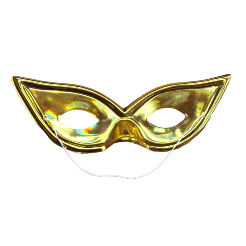Gold Mirrored PVC Eye Mask