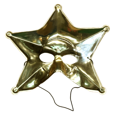 Gold Star Mask - Chicago Costume Company