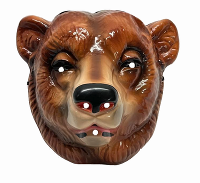 Mask Bear - Plastic Bear Mask