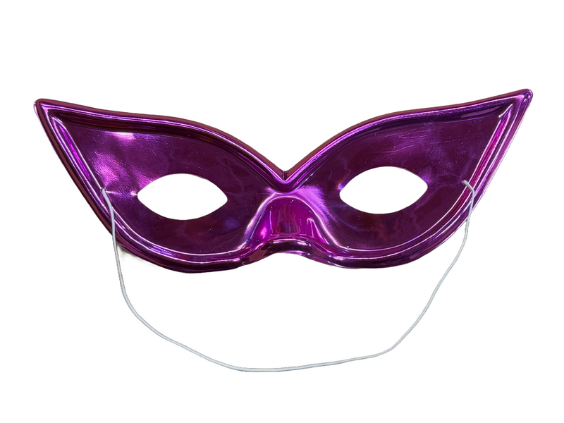 Purple Mirrored PVC Eye Mask