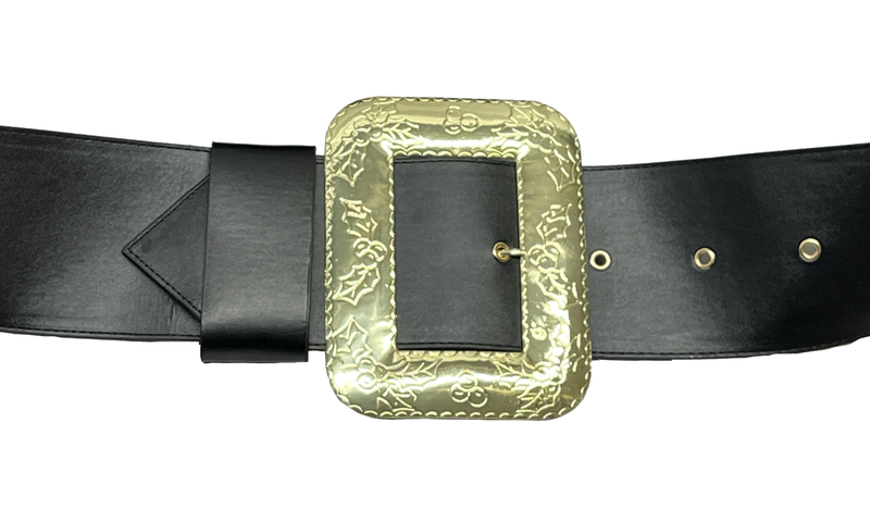 Over-sized Santa Belt with Big Buckle