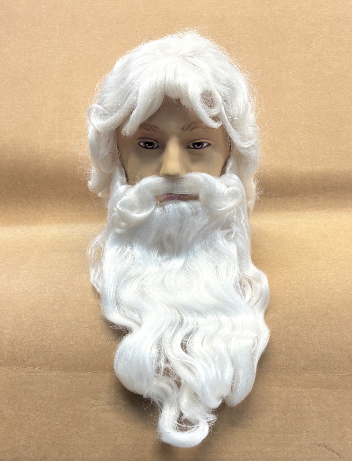 Santa Wig with 20" Beard