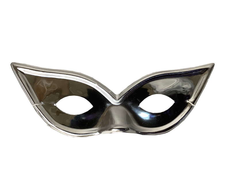Silver Mirrored PVC Eye Mask