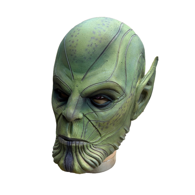 Captain Marvel Latex Skrull Adult Mask