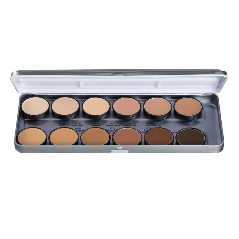 Ben Nye Professional Makeup Palette - Theatrical Creme Foundation Palette