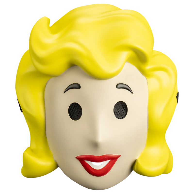 Fallout : Vault Girl Adult Plastic Half Mask