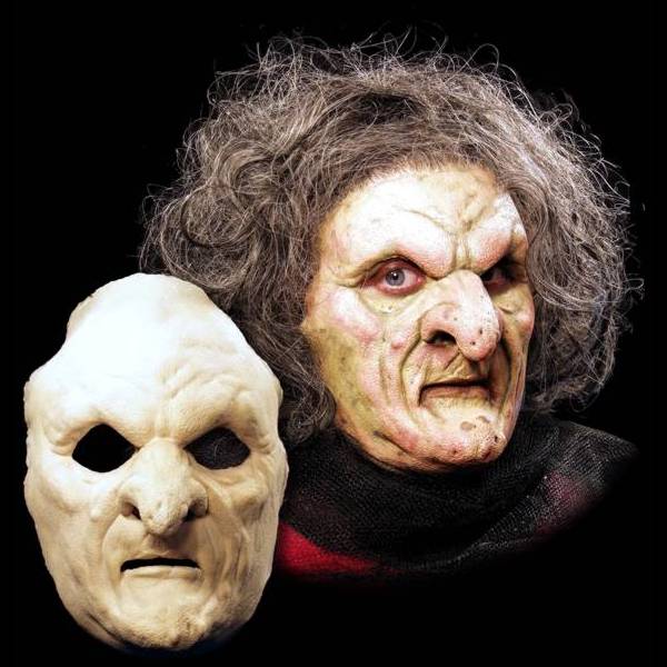 Witch / Hag Foam Latex Prosthetic Appliance Mask