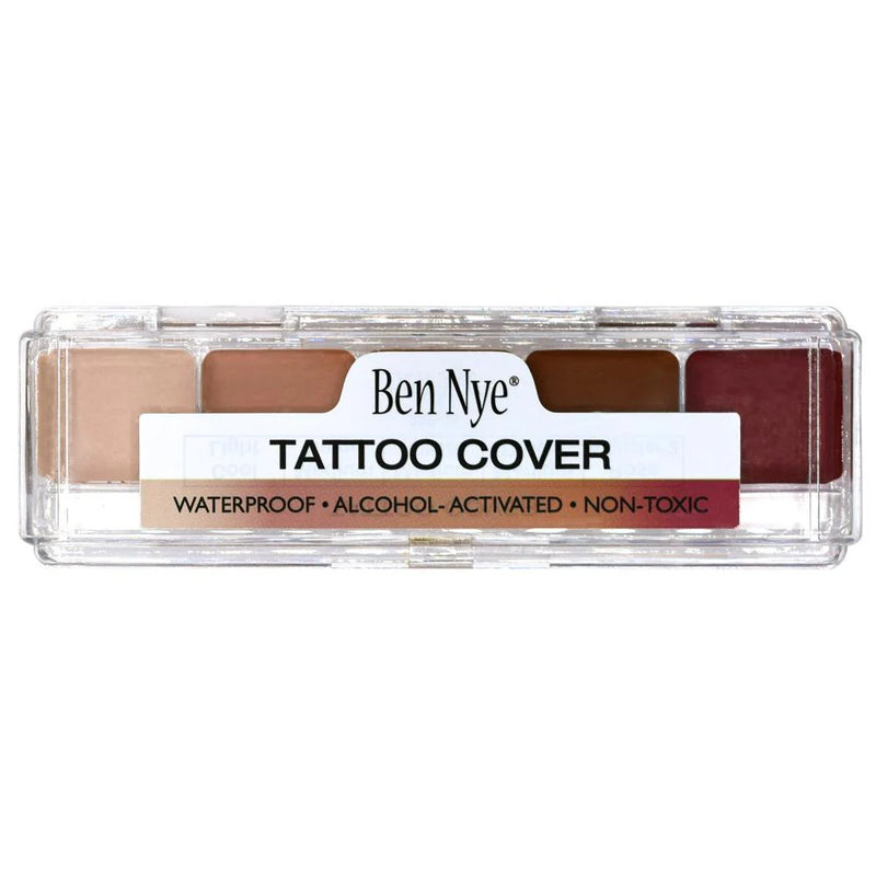 Ben Nye Alcohol Activated Tattoo Cover Palette