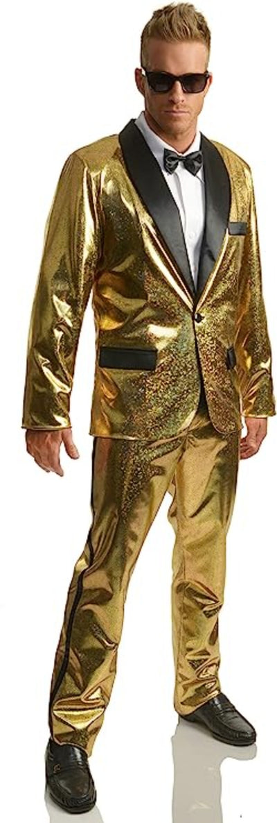 Disco Ball Tuxedo - Adult Costume