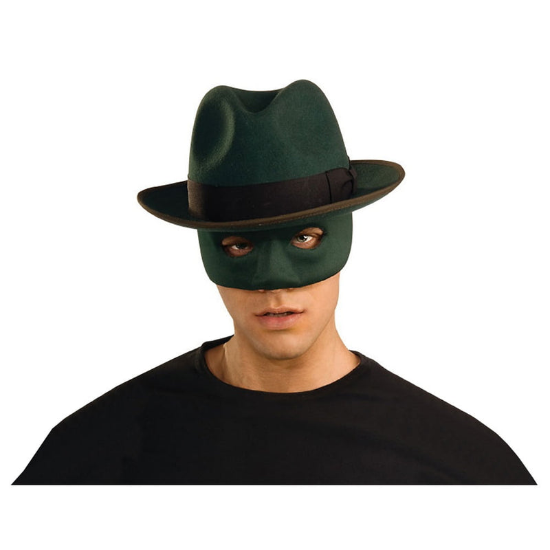 Deluxe Green Hornet Hat - Adult