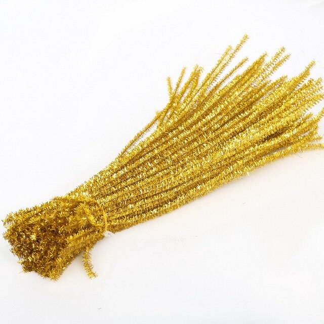 gold pipe cleaners