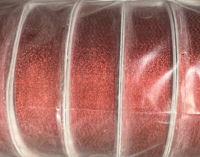 Glitter ribbon - Red