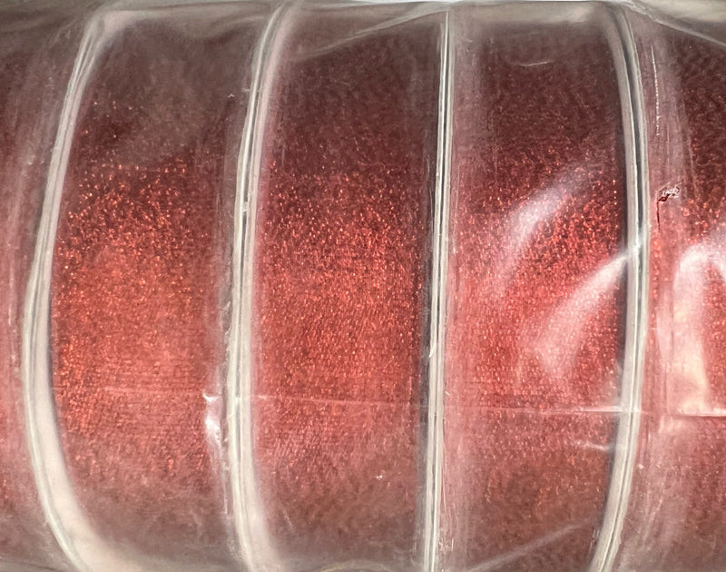 Glitter ribbon - Red